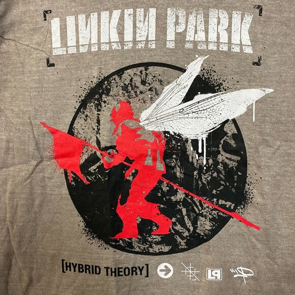 Linkin Park Hybrid Theory Album Cover Nu Metal Rock T-shirt Large - Picture 2 of 4